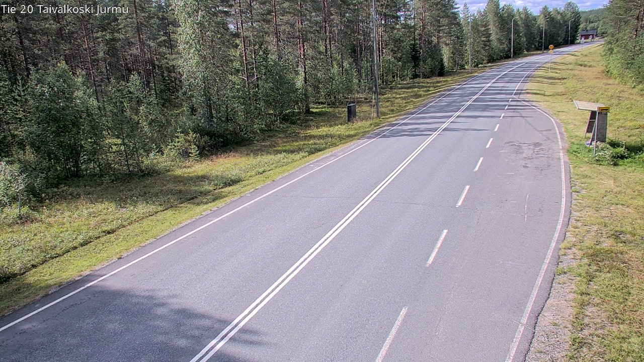 Kelikamerat Kuva Tie 20 Taivalkoski, Jurmu, Taivalkoski, Pohjois-Pohjanmaa