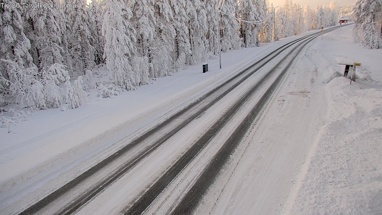 Kelikamerat Kuva Tie 20 Taivalkoski, Jurmu, Taivalkoski, Pohjois-Pohjanmaa