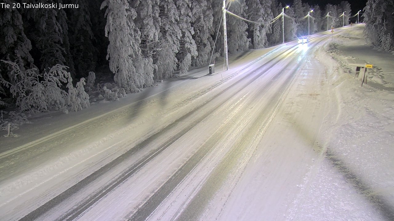 Kelikamerat Kuva Tie 20 Taivalkoski, Jurmu, Taivalkoski, Pohjois-Pohjanmaa