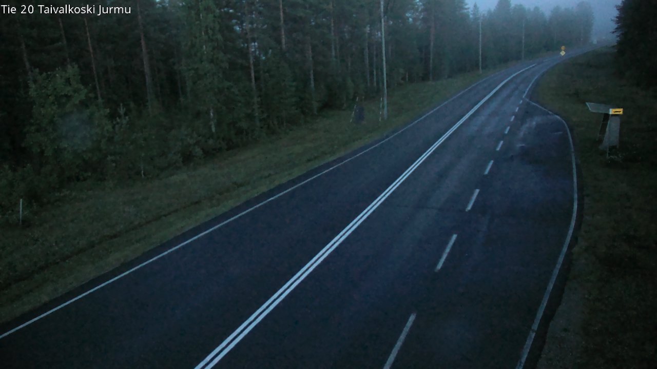 Kelikamerat Kuva Tie 20 Taivalkoski, Jurmu, Taivalkoski, Pohjois-Pohjanmaa