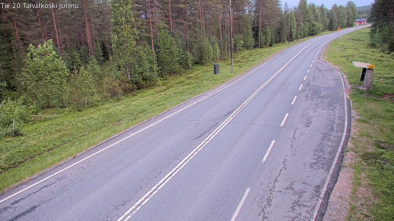 Kelikamerat Kuva Tie 20 Taivalkoski, Jurmu, Taivalkoski, Pohjois-Pohjanmaa
