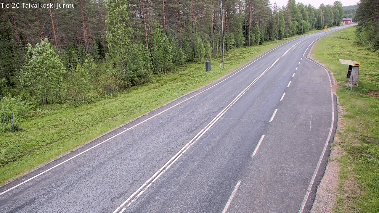 Kelikamerat Kuva Tie 20 Taivalkoski, Jurmu, Taivalkoski, Pohjois-Pohjanmaa