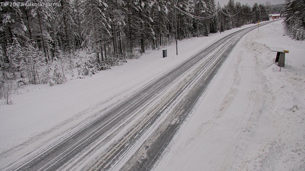 Kelikamerat Kuva Tie 20 Taivalkoski, Jurmu, Taivalkoski, Pohjois-Pohjanmaa