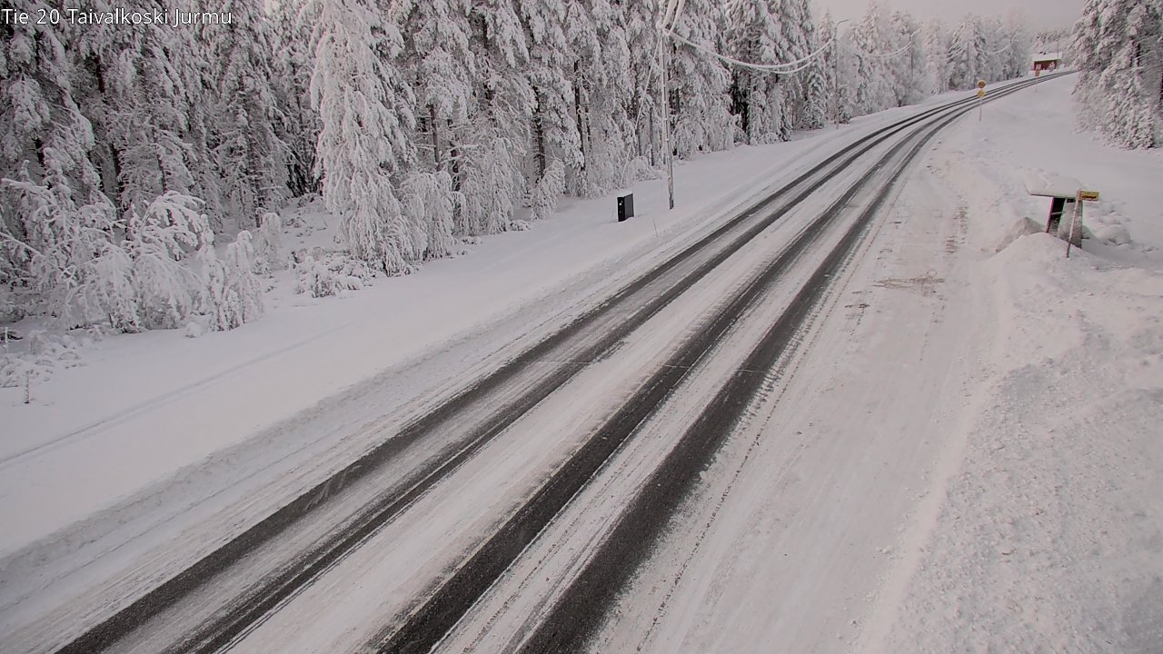 Kelikamerat Kuva Tie 20 Taivalkoski, Jurmu, Taivalkoski, Pohjois-Pohjanmaa