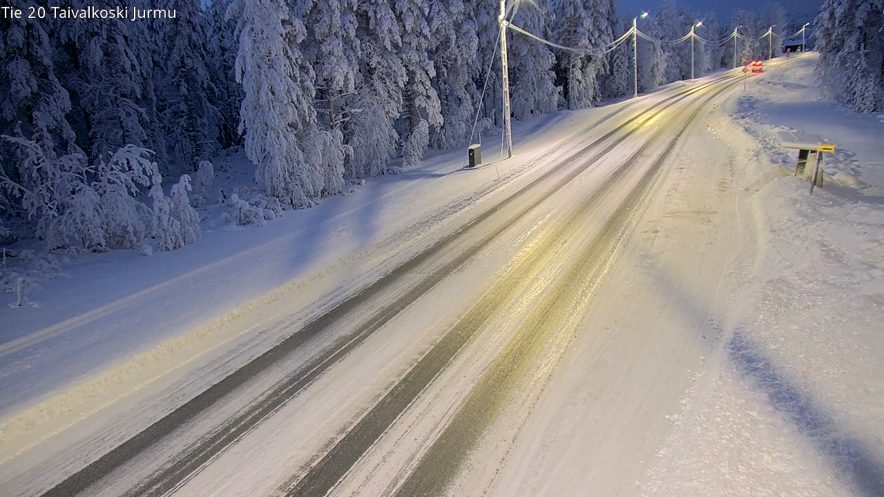 Kelikamerat Kuva Tie 20 Taivalkoski, Jurmu, Taivalkoski, Pohjois-Pohjanmaa