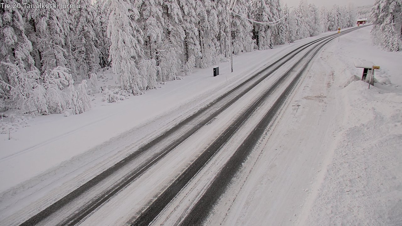 Kelikamerat Kuva Tie 20 Taivalkoski, Jurmu, Taivalkoski, Pohjois-Pohjanmaa