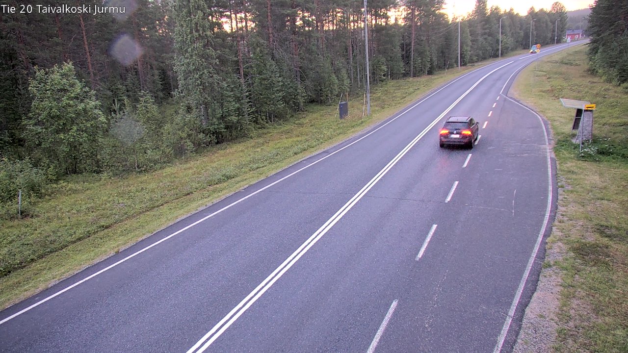 Kelikamerat Kuva Tie 20 Taivalkoski, Jurmu, Taivalkoski, Pohjois-Pohjanmaa