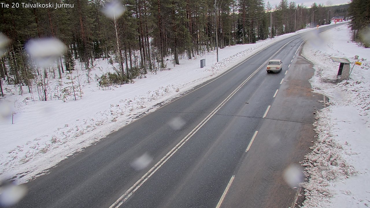 Kelikamerat Kuva Tie 20 Taivalkoski, Jurmu, Taivalkoski, Pohjois-Pohjanmaa
