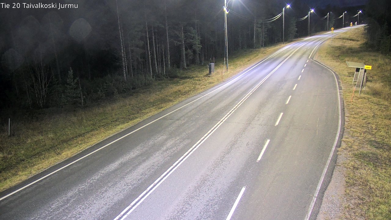 Kelikamerat Kuva Tie 20 Taivalkoski, Jurmu, Taivalkoski, Pohjois-Pohjanmaa