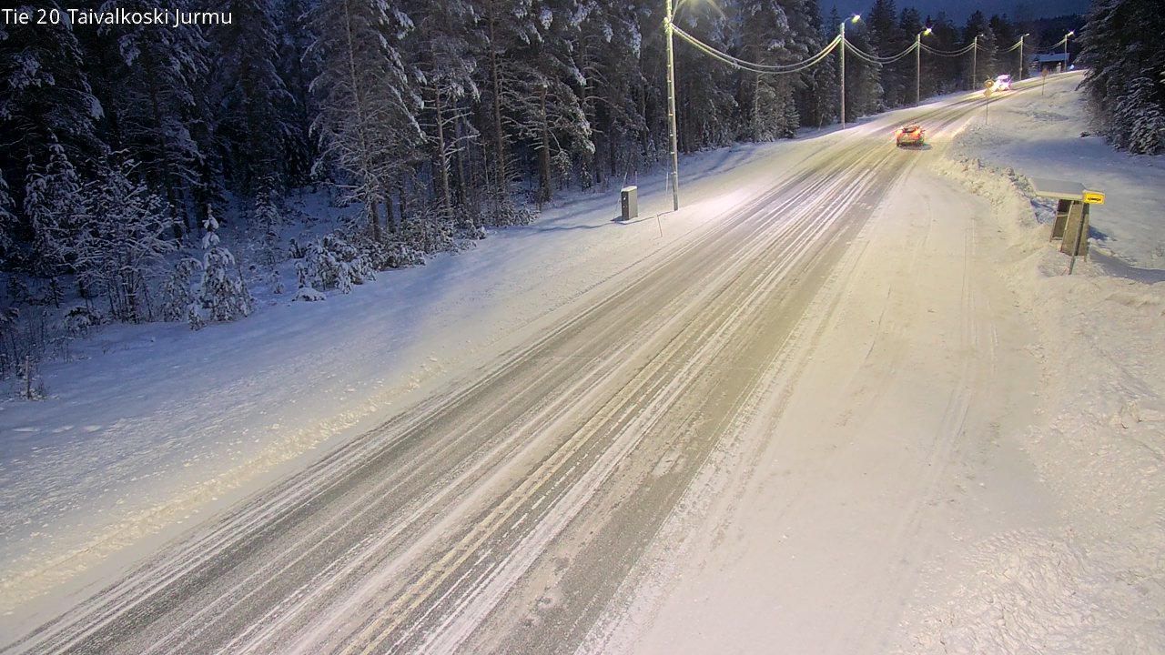 Kelikamerat Kuva Tie 20 Taivalkoski, Jurmu, Taivalkoski, Pohjois-Pohjanmaa