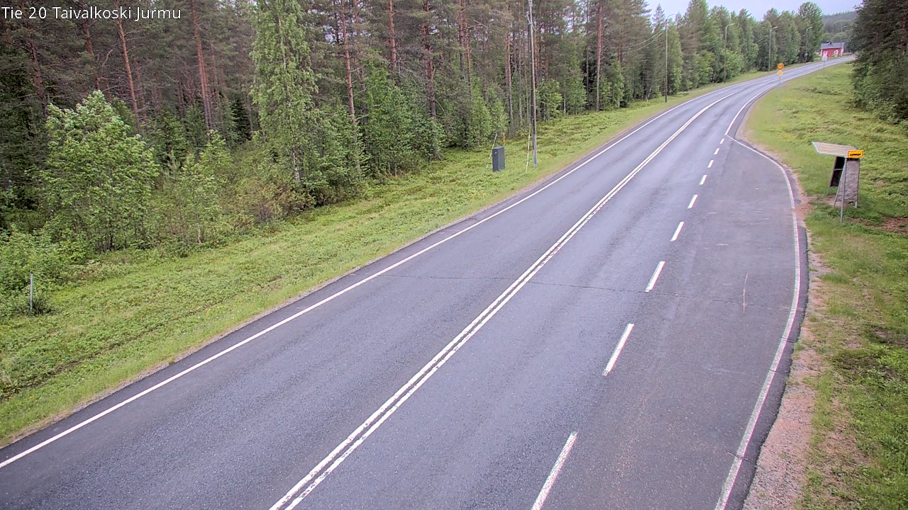 Kelikamerat Kuva Tie 20 Taivalkoski, Jurmu, Taivalkoski, Pohjois-Pohjanmaa