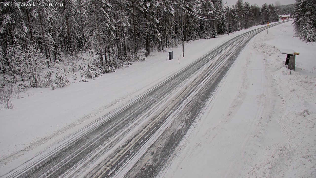 Kelikamerat Kuva Tie 20 Taivalkoski, Jurmu, Taivalkoski, Pohjois-Pohjanmaa