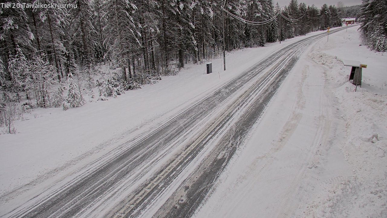 Kelikamerat Kuva Tie 20 Taivalkoski, Jurmu, Taivalkoski, Pohjois-Pohjanmaa