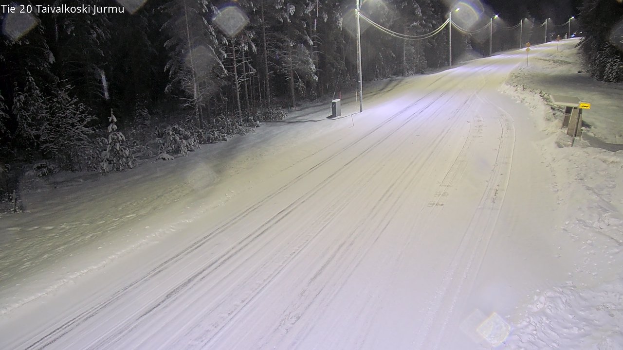 Kelikamerat Kuva Tie 20 Taivalkoski, Jurmu, Taivalkoski, Pohjois-Pohjanmaa