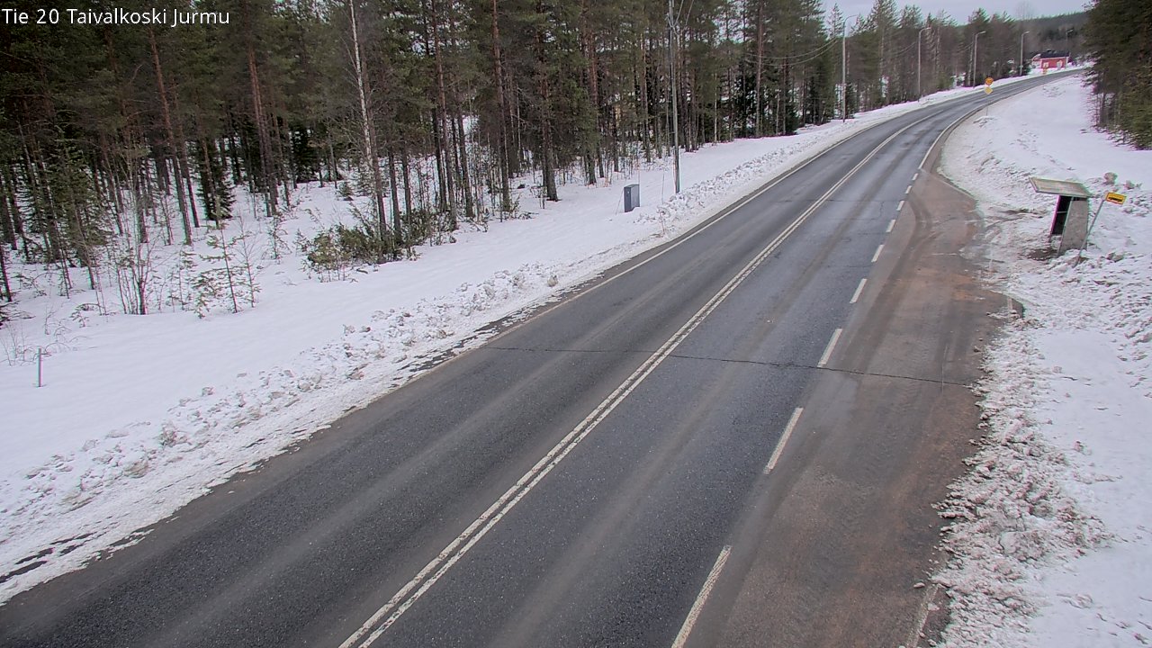 Kelikamerat Kuva Tie 20 Taivalkoski, Jurmu, Taivalkoski, Pohjois-Pohjanmaa