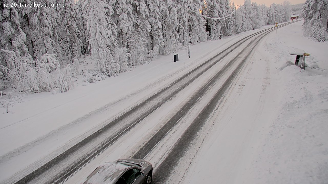 Kelikamerat Kuva Tie 20 Taivalkoski, Jurmu, Taivalkoski, Pohjois-Pohjanmaa