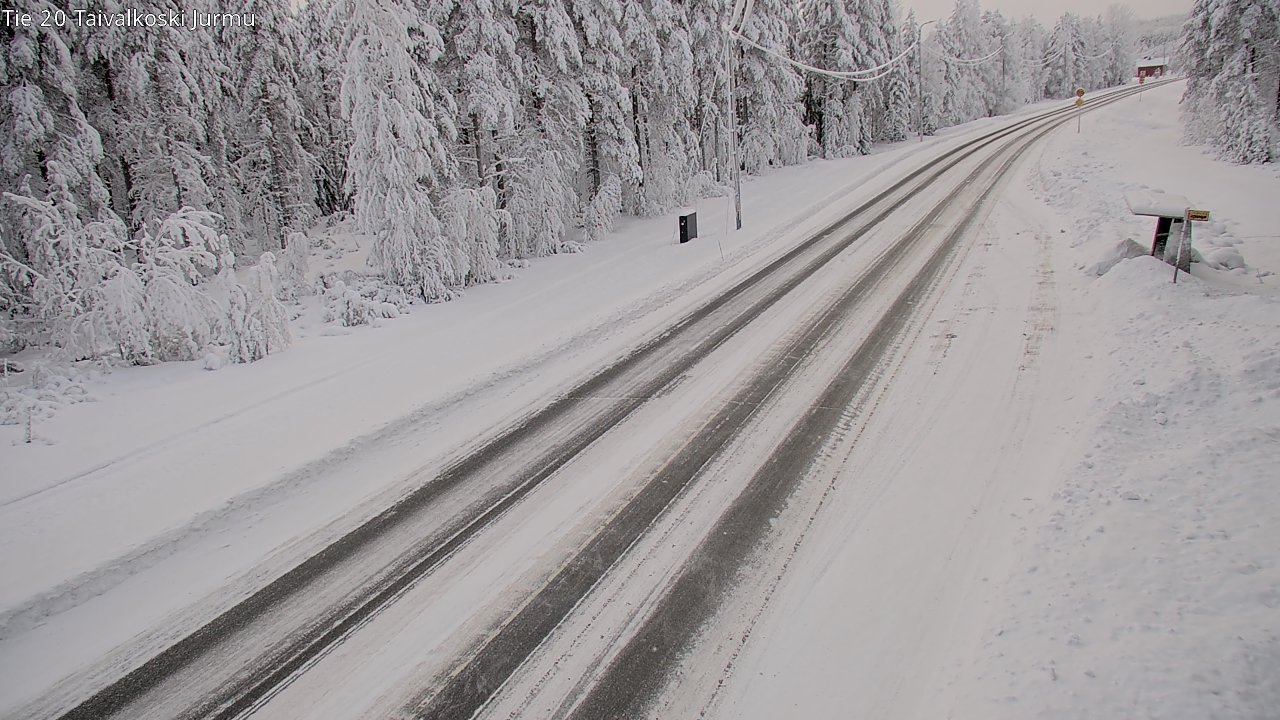 Kelikamerat Kuva Tie 20 Taivalkoski, Jurmu, Taivalkoski, Pohjois-Pohjanmaa