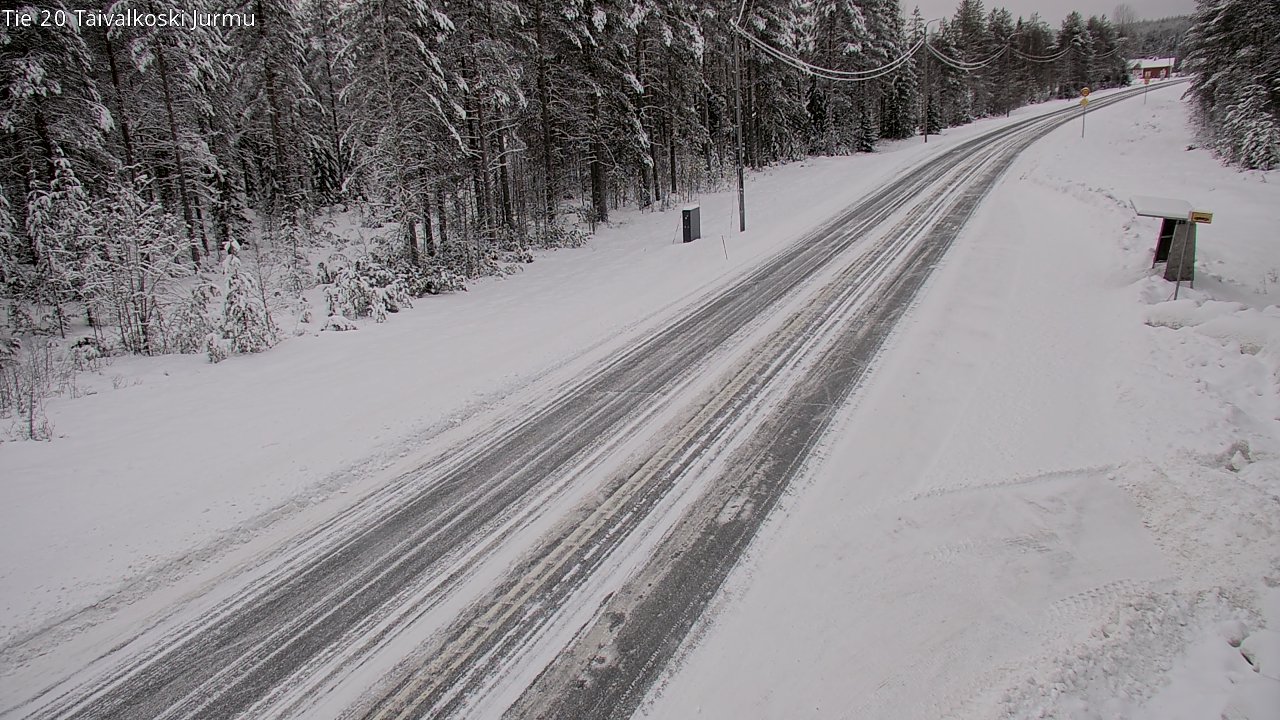Kelikamerat Kuva Tie 20 Taivalkoski, Jurmu, Taivalkoski, Pohjois-Pohjanmaa