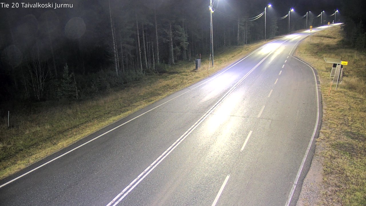 Kelikamerat Kuva Tie 20 Taivalkoski, Jurmu, Taivalkoski, Pohjois-Pohjanmaa