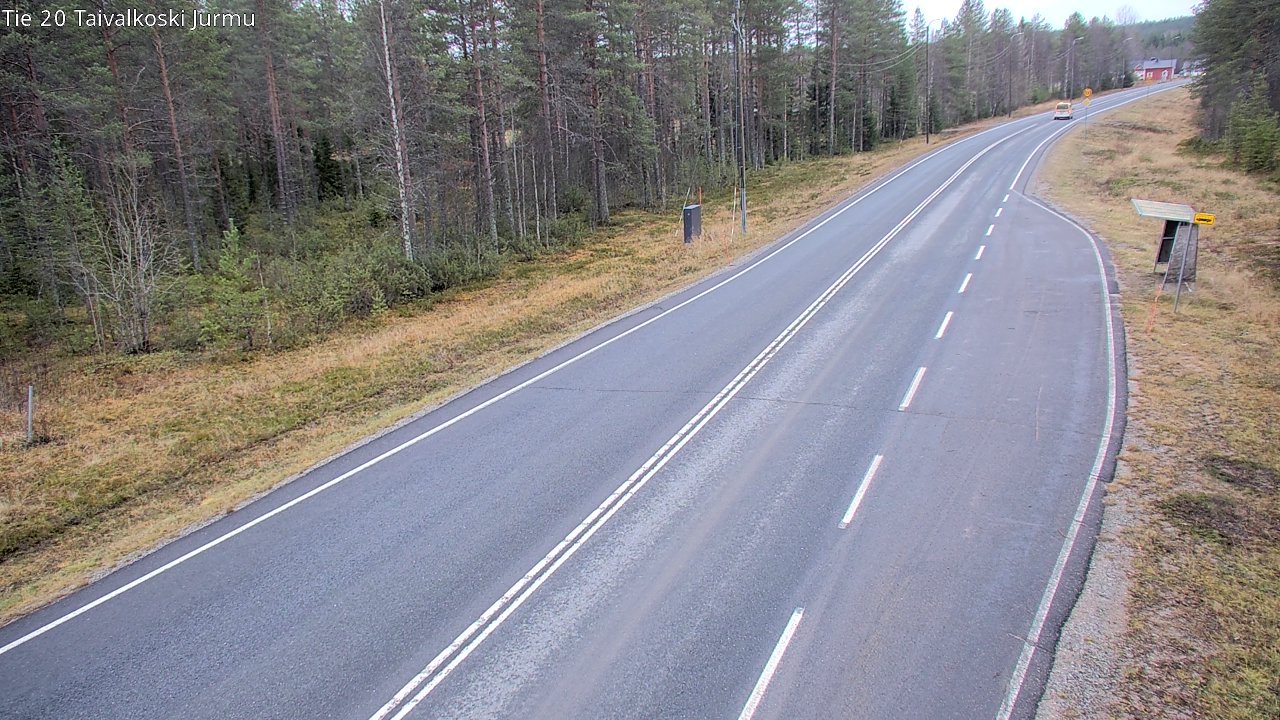 Kelikamerat Kuva Tie 20 Taivalkoski, Jurmu, Taivalkoski, Pohjois-Pohjanmaa