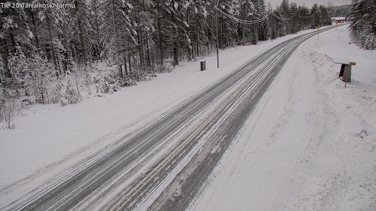 Kelikamerat Kuva Tie 20 Taivalkoski, Jurmu, Taivalkoski, Pohjois-Pohjanmaa