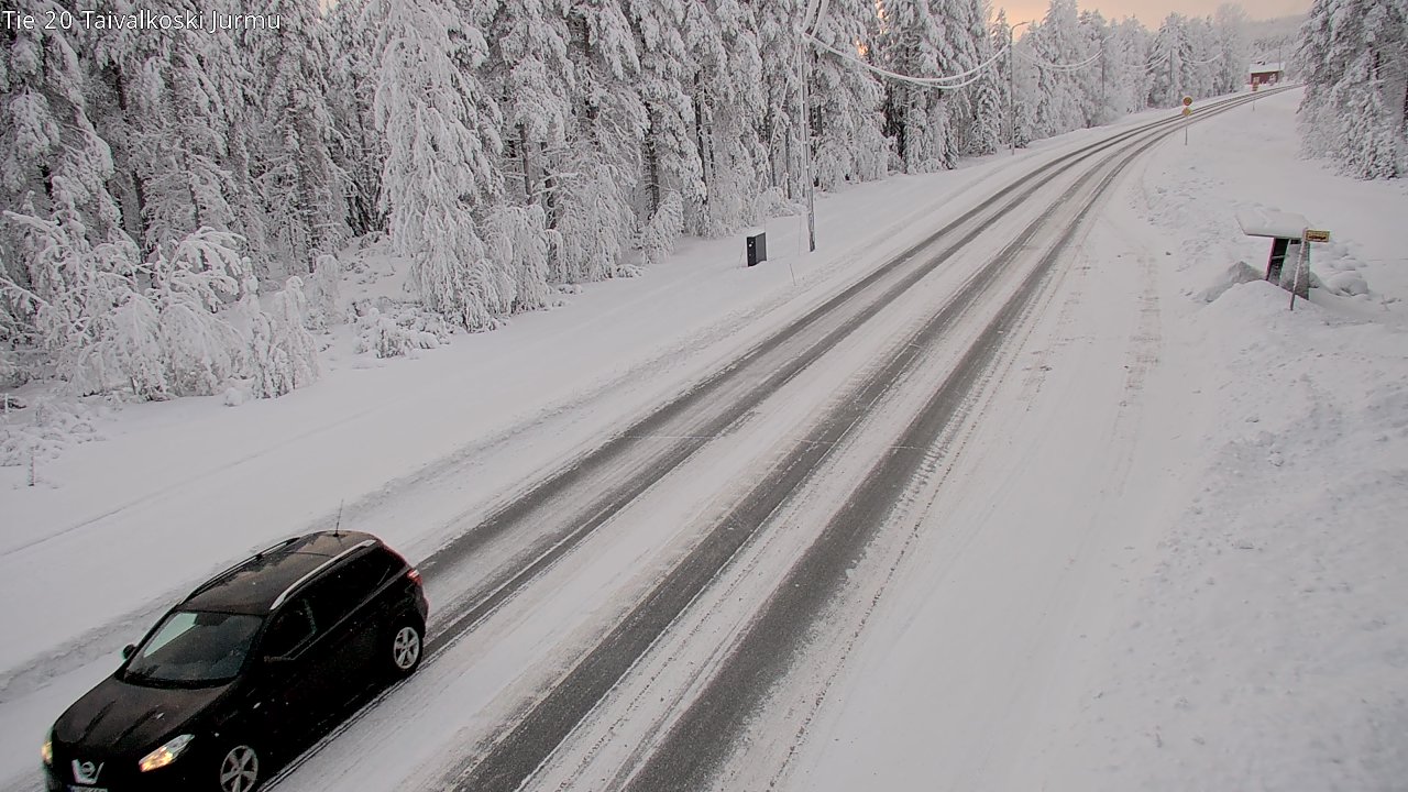 Kelikamerat Kuva Tie 20 Taivalkoski, Jurmu, Taivalkoski, Pohjois-Pohjanmaa