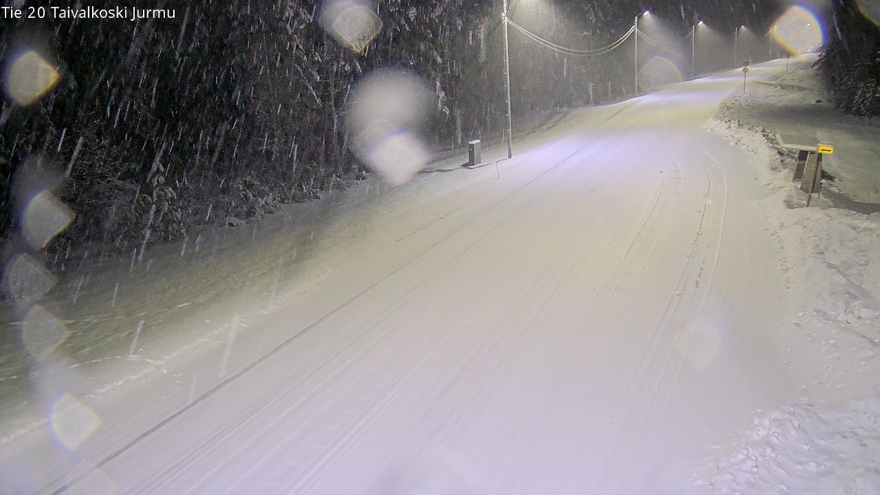 Kelikamerat Kuva Tie 20 Taivalkoski, Jurmu, Taivalkoski, Pohjois-Pohjanmaa