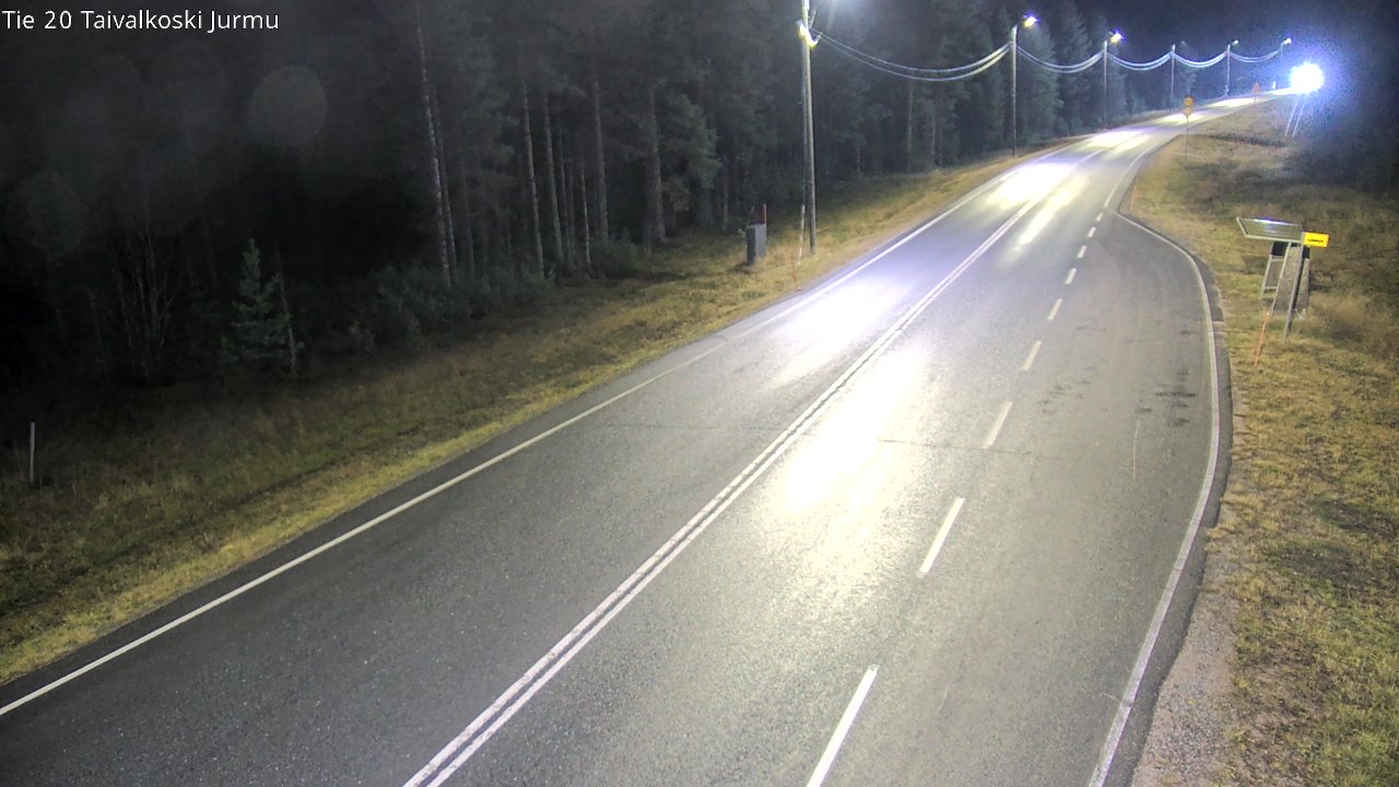 Kelikamerat Kuva Tie 20 Taivalkoski, Jurmu, Taivalkoski, Pohjois-Pohjanmaa