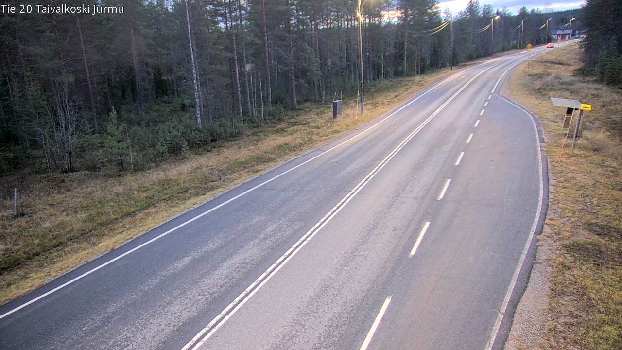 Kelikamerat Kuva Tie 20 Taivalkoski, Jurmu, Taivalkoski, Pohjois-Pohjanmaa