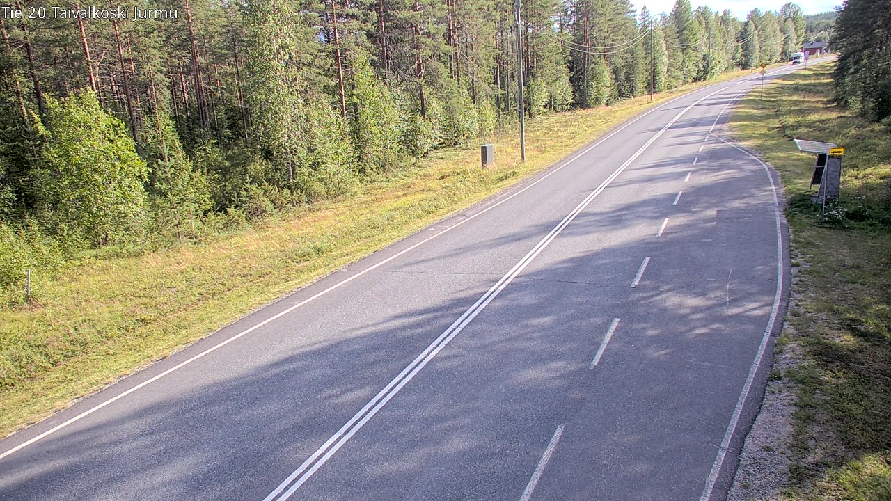 Kelikamerat Kuva Tie 20 Taivalkoski, Jurmu, Taivalkoski, Pohjois-Pohjanmaa