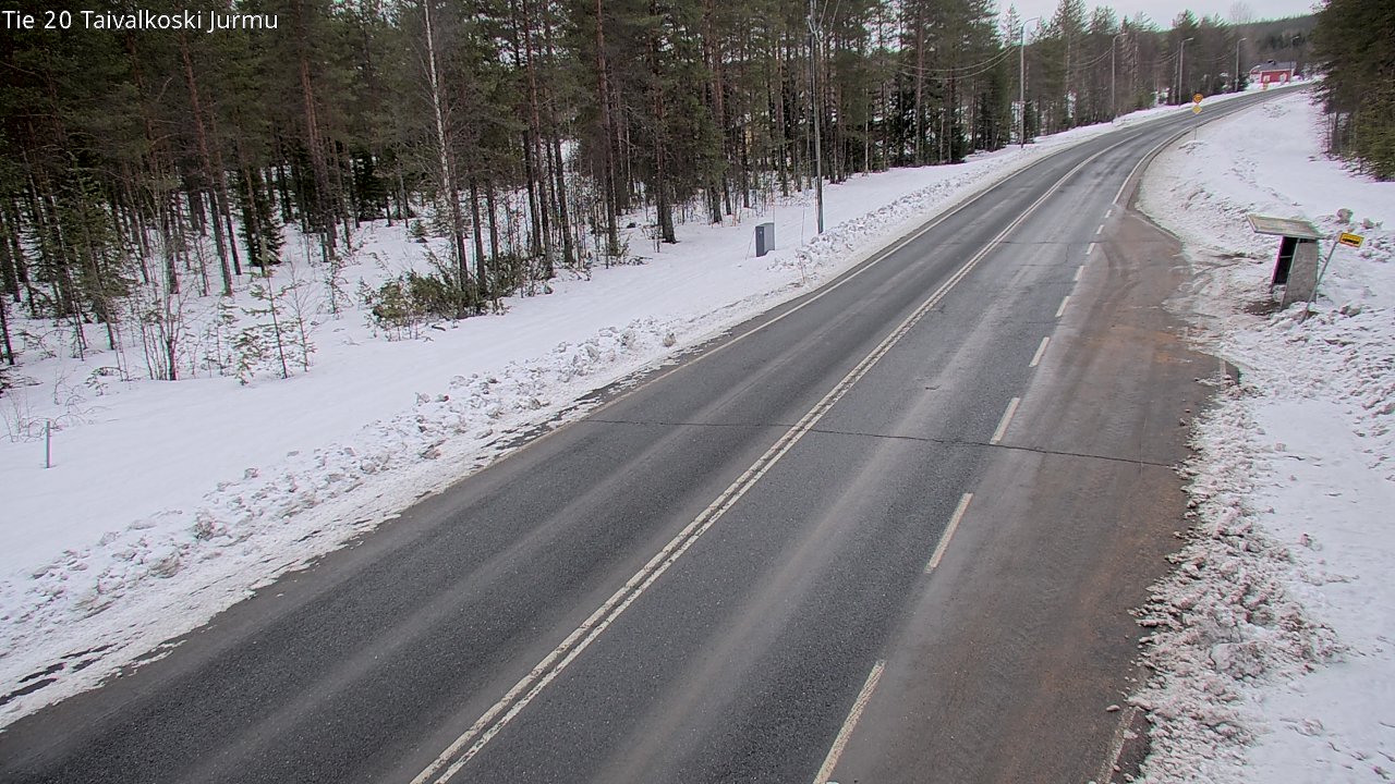 Kelikamerat Kuva Tie 20 Taivalkoski, Jurmu, Taivalkoski, Pohjois-Pohjanmaa