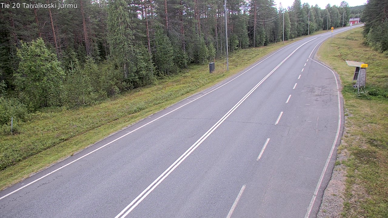 Kelikamerat Kuva Tie 20 Taivalkoski, Jurmu, Taivalkoski, Pohjois-Pohjanmaa