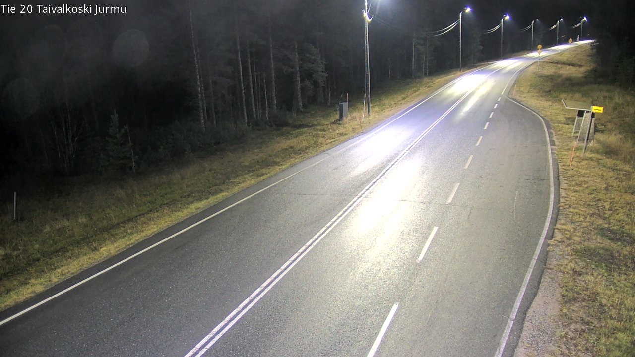 Kelikamerat Kuva Tie 20 Taivalkoski, Jurmu, Taivalkoski, Pohjois-Pohjanmaa