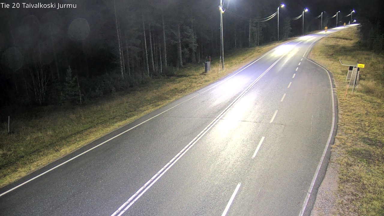 Kelikamerat Kuva Tie 20 Taivalkoski, Jurmu, Taivalkoski, Pohjois-Pohjanmaa
