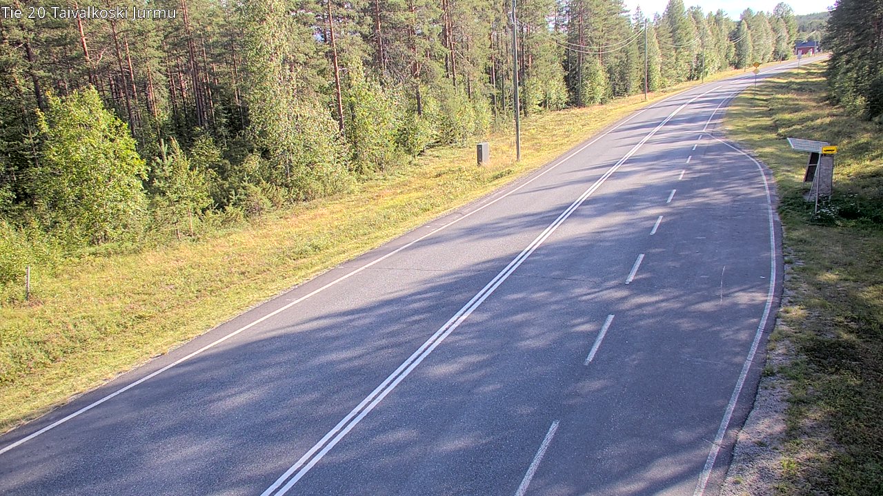 Kelikamerat Kuva Tie 20 Taivalkoski, Jurmu, Taivalkoski, Pohjois-Pohjanmaa