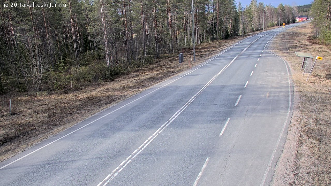 Kelikamerat Kuva Tie 20 Taivalkoski, Jurmu, Taivalkoski, Pohjois-Pohjanmaa
