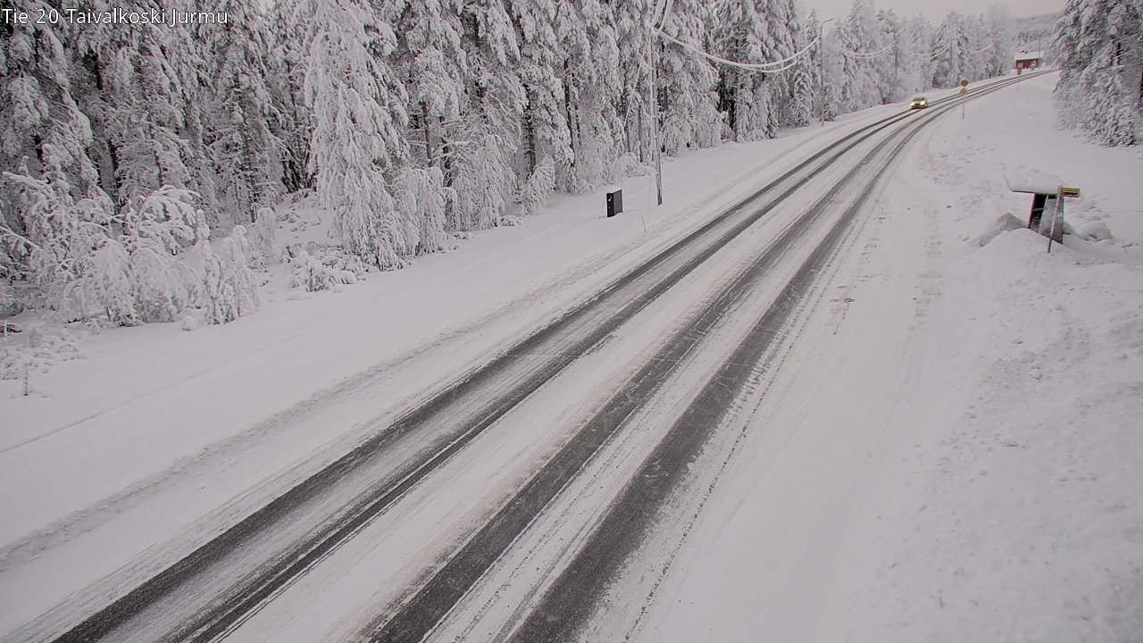 Kelikamerat Kuva Tie 20 Taivalkoski, Jurmu, Taivalkoski, Pohjois-Pohjanmaa