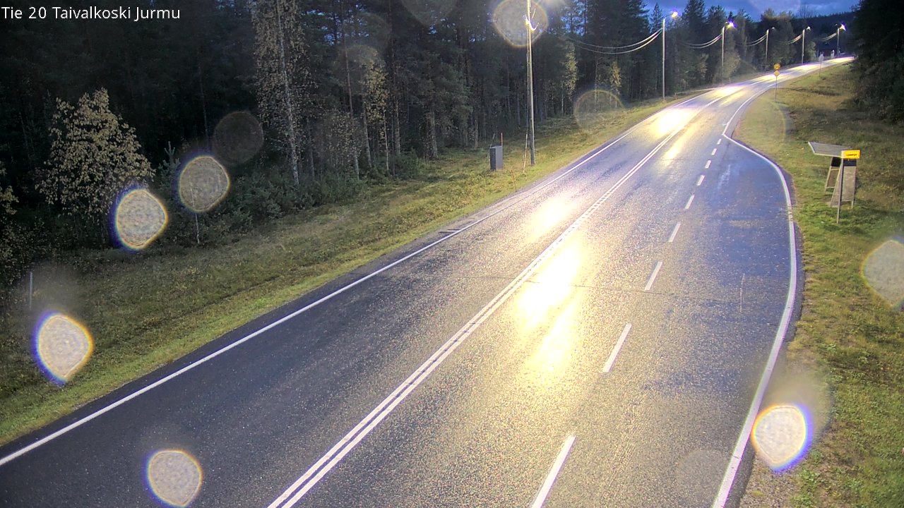 Kelikamerat Kuva Tie 20 Taivalkoski, Jurmu, Taivalkoski, Pohjois-Pohjanmaa
