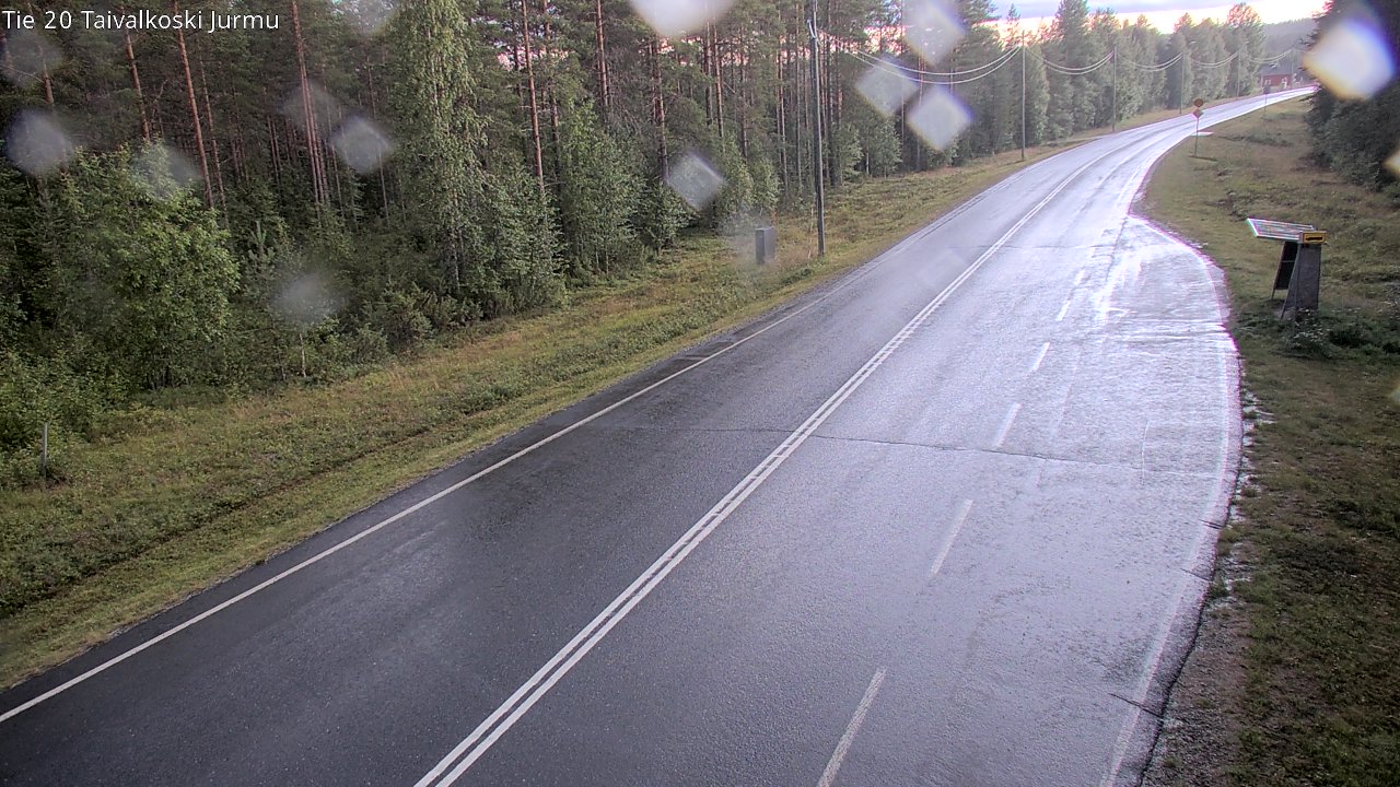 Kelikamerat Kuva Tie 20 Taivalkoski, Jurmu, Taivalkoski, Pohjois-Pohjanmaa