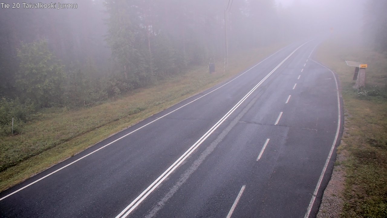 Kelikamerat Kuva Tie 20 Taivalkoski, Jurmu, Taivalkoski, Pohjois-Pohjanmaa