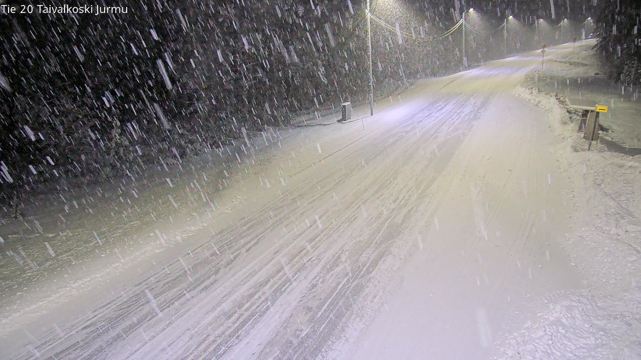 Kelikamerat Kuva Tie 20 Taivalkoski, Jurmu, Taivalkoski, Pohjois-Pohjanmaa