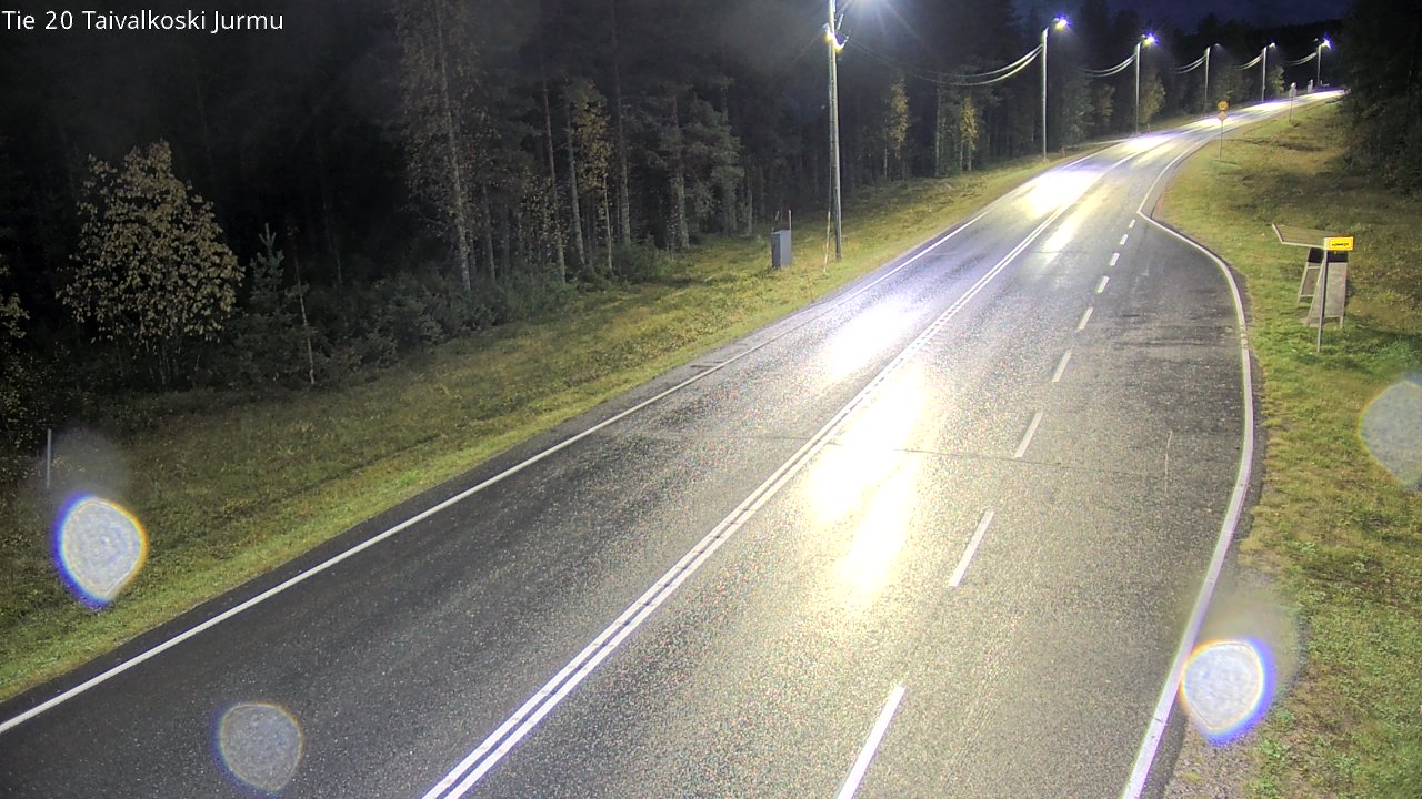 Kelikamerat Kuva Tie 20 Taivalkoski, Jurmu, Taivalkoski, Pohjois-Pohjanmaa