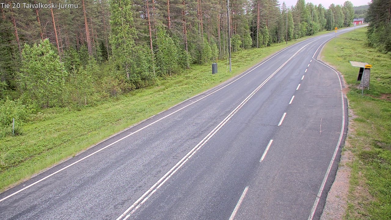 Kelikamerat Kuva Tie 20 Taivalkoski, Jurmu, Taivalkoski, Pohjois-Pohjanmaa