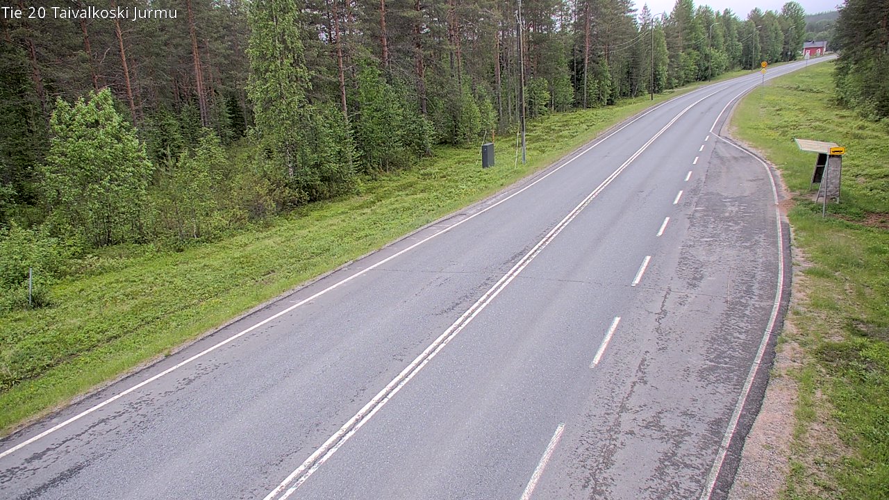 Kelikamerat Kuva Tie 20 Taivalkoski, Jurmu, Taivalkoski, Pohjois-Pohjanmaa