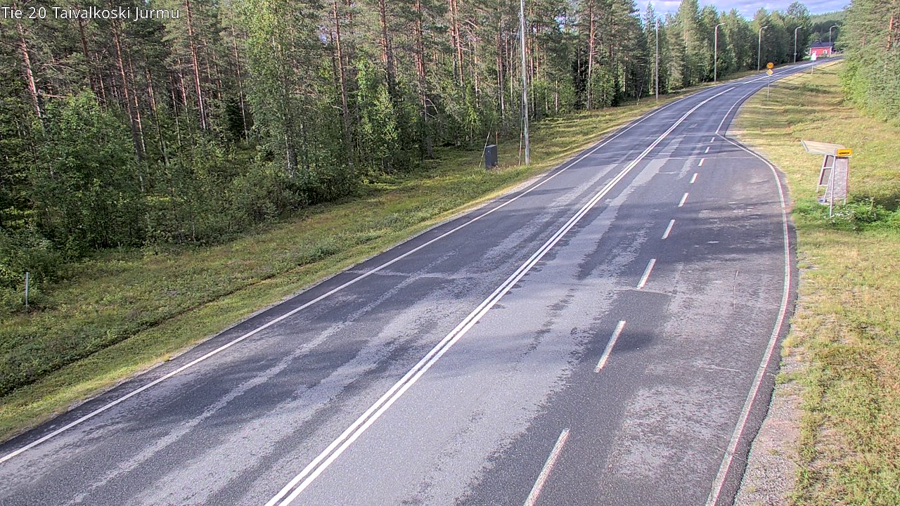 Kelikamerat Kuva Tie 20 Taivalkoski, Jurmu, Taivalkoski, Pohjois-Pohjanmaa
