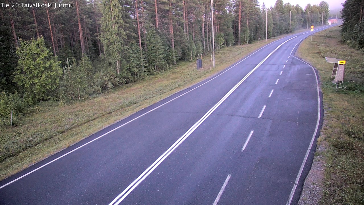 Kelikamerat Kuva Tie 20 Taivalkoski, Jurmu, Taivalkoski, Pohjois-Pohjanmaa