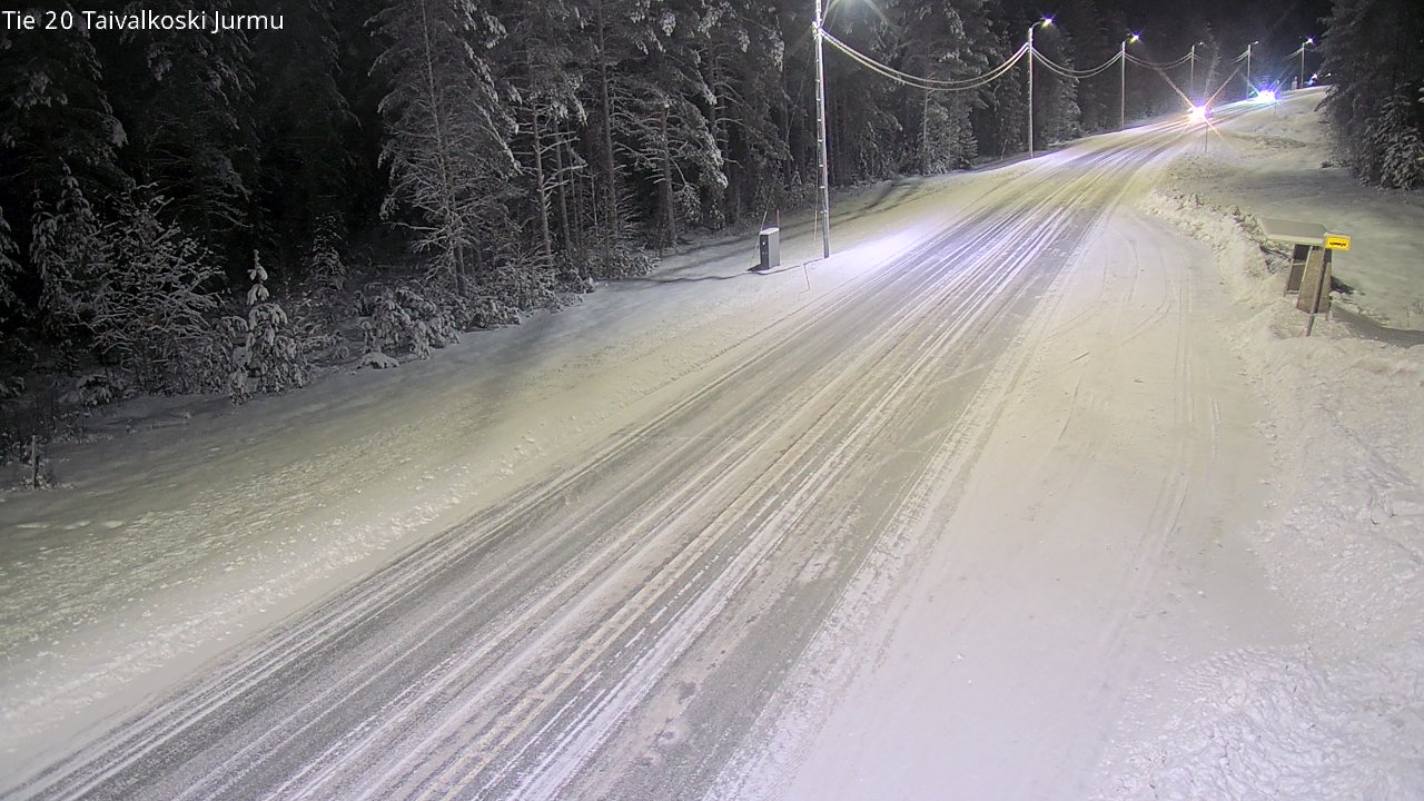 Kelikamerat Kuva Tie 20 Taivalkoski, Jurmu, Taivalkoski, Pohjois-Pohjanmaa