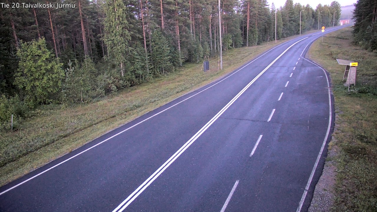 Kelikamerat Kuva Tie 20 Taivalkoski, Jurmu, Taivalkoski, Pohjois-Pohjanmaa