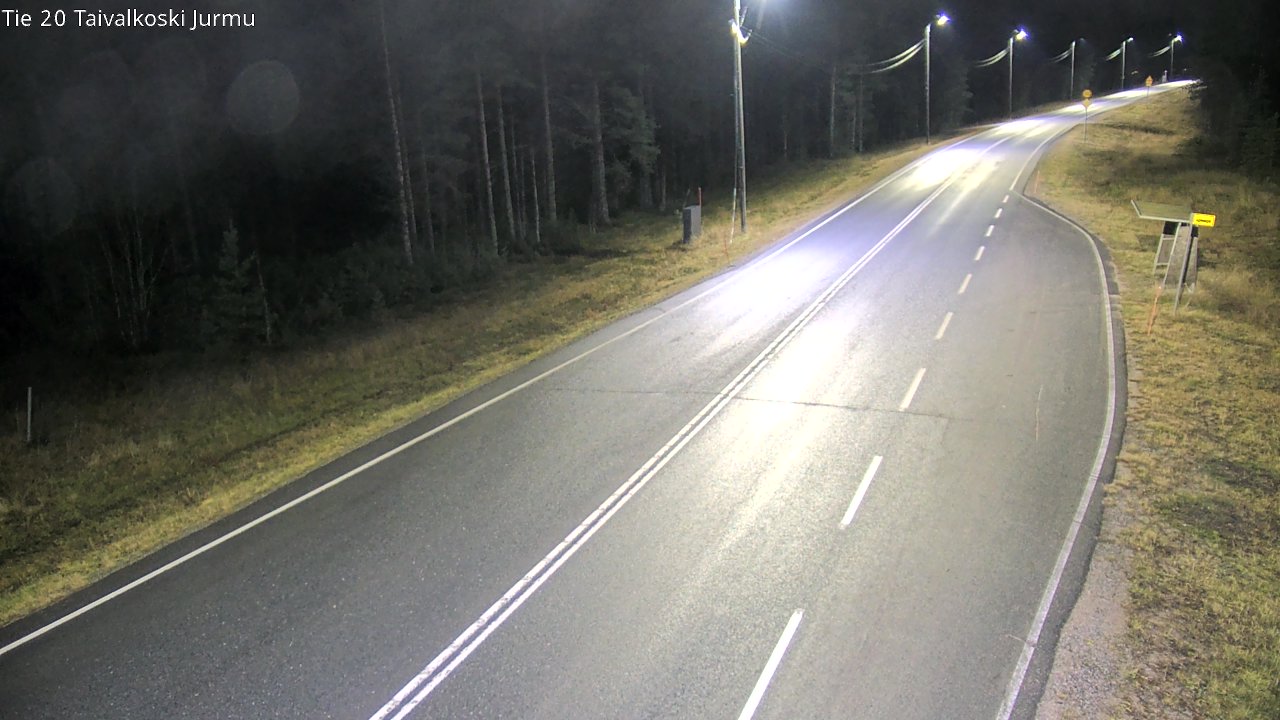 Kelikamerat Kuva Tie 20 Taivalkoski, Jurmu, Taivalkoski, Pohjois-Pohjanmaa
