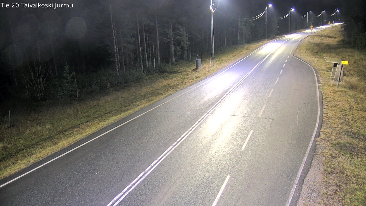 Kelikamerat Kuva Tie 20 Taivalkoski, Jurmu, Taivalkoski, Pohjois-Pohjanmaa